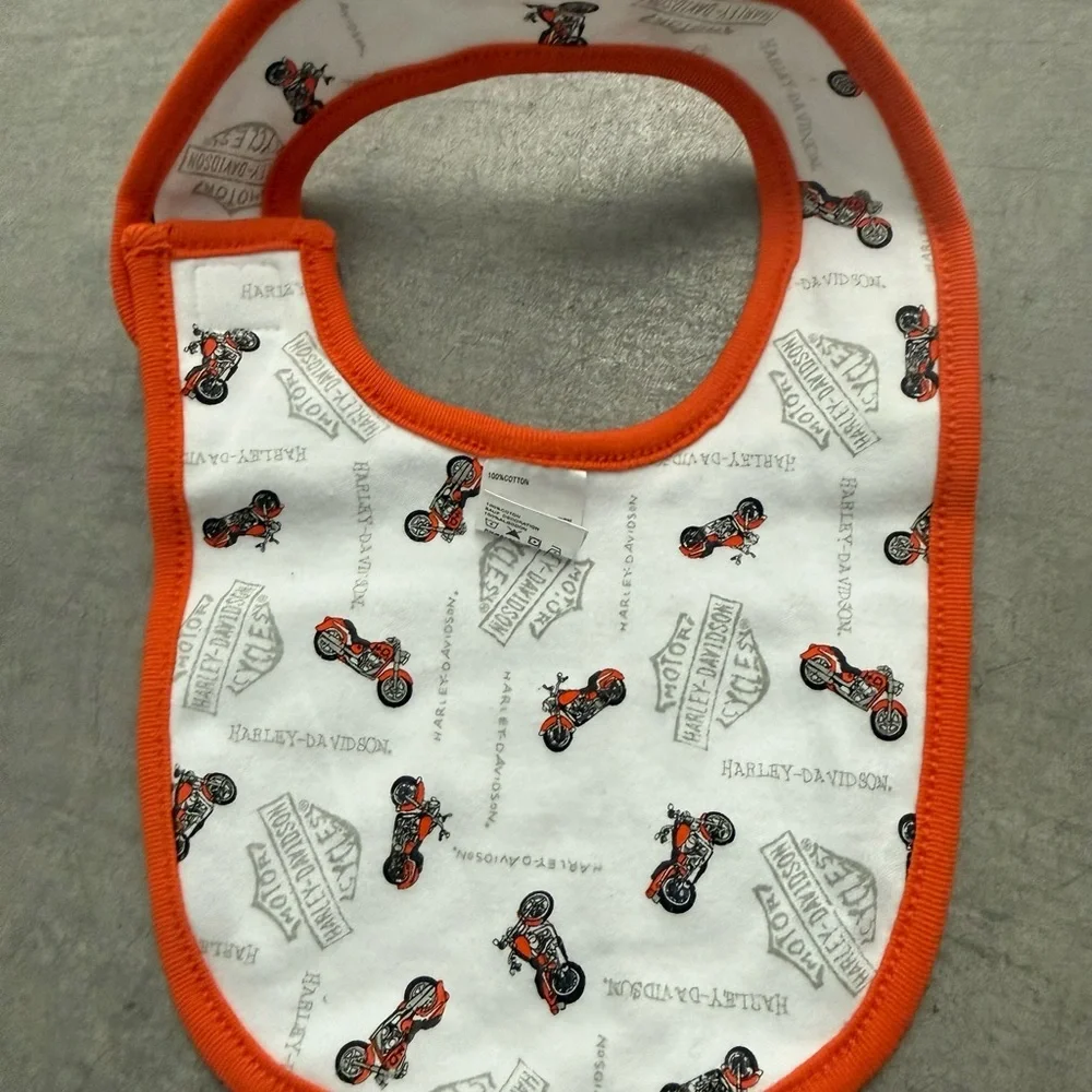 3 Piece Harley Davidson Set for Infants 0-6 Months